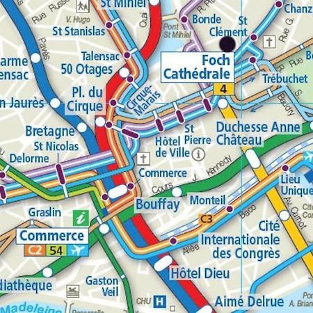 Charmant Et Lumineux T2 Centre Ville Au Calme Нант Экстерьер фото